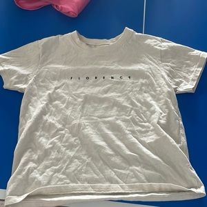 RARE brandy melville florence tiny teee